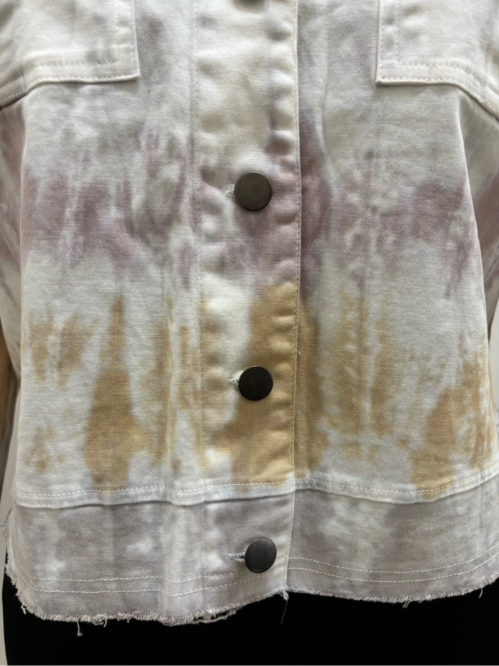 Mystree Tie Dye Denim Jacket - NWT - Picture 3 of 5